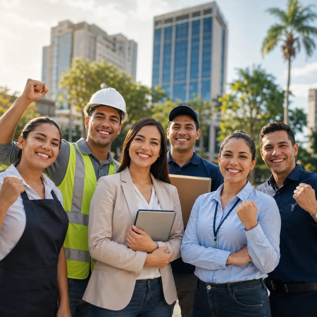 Personas buscando empleo en Paraguay